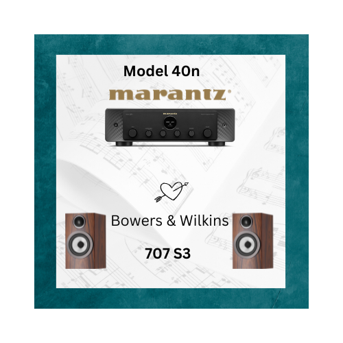 Hi-Fi Stereo Package Model40n + 707s3