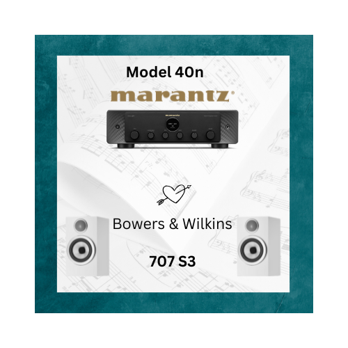 Hi-Fi Stereo Package Model40n + 707s3