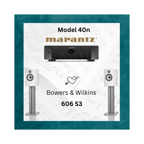 Hi-Fi Stereo Package Model40n + 606s3