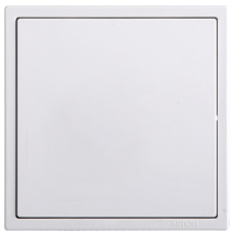 70E116 SIMON i7 1gang ELV Push button w/o LED (White)
