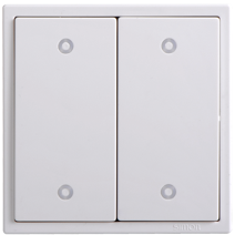 70E147 SIMON i7 4gang ELV Push button w/LED (White)