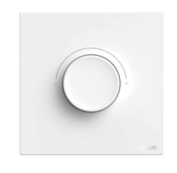 66E102 SIMON M7 Air Rotary 200W Dimmer (TRIAC) (White)  