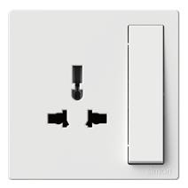 [581089-6K] 581089 SIMON M3 13A Multi-Socket w/Switch (6K-Space Grey)
