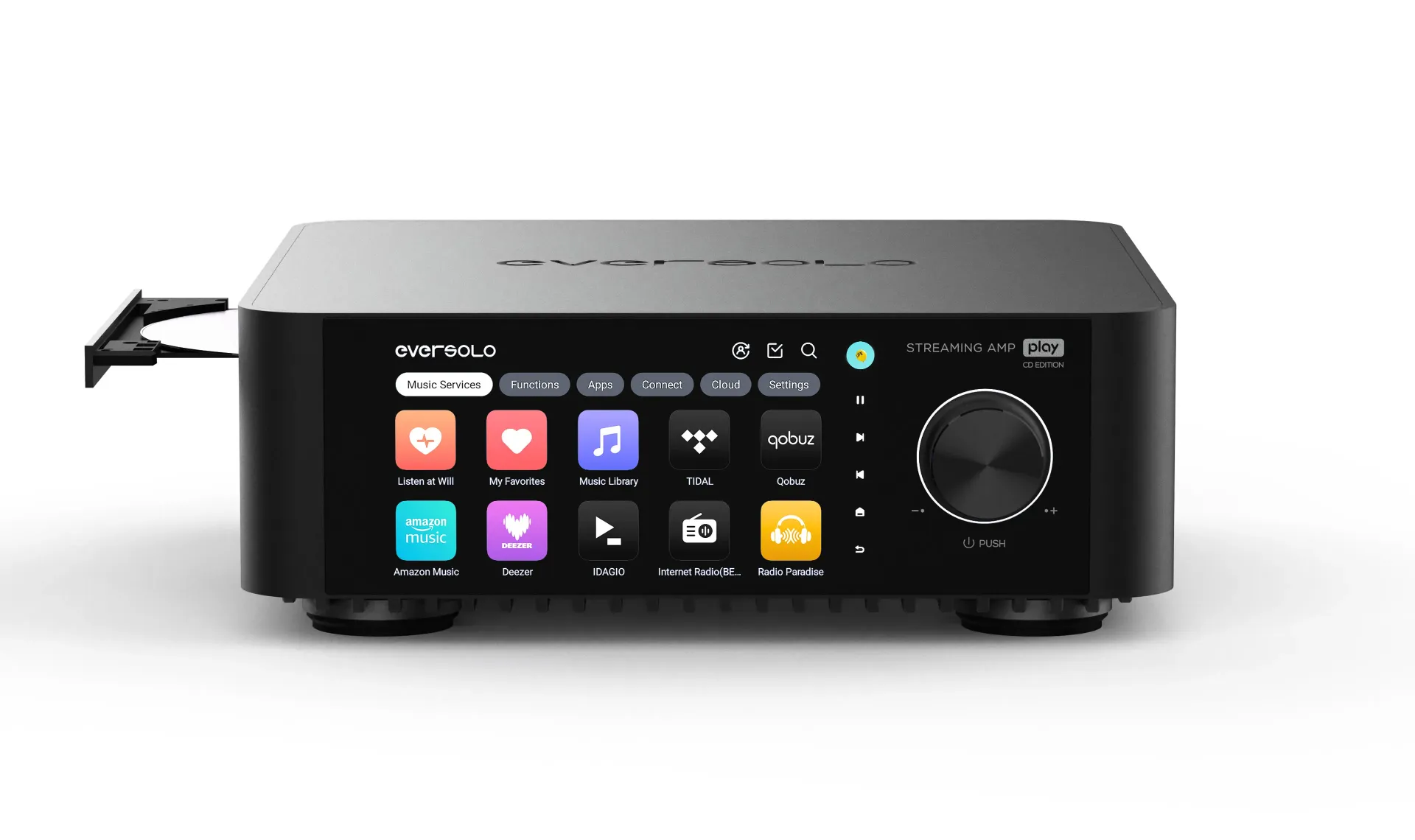 [Eversolo Play (CD edition)] Eversolo Play (CD edition) | All In One Streaming Amplifier