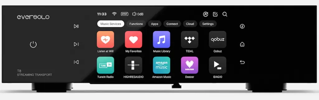 Eversolo T8 Streaming Transport