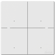 [58E8008TY-6K] 58E8008TY SIMON M3 4 Gang Smart Scene Switch (6K-Space Grey)