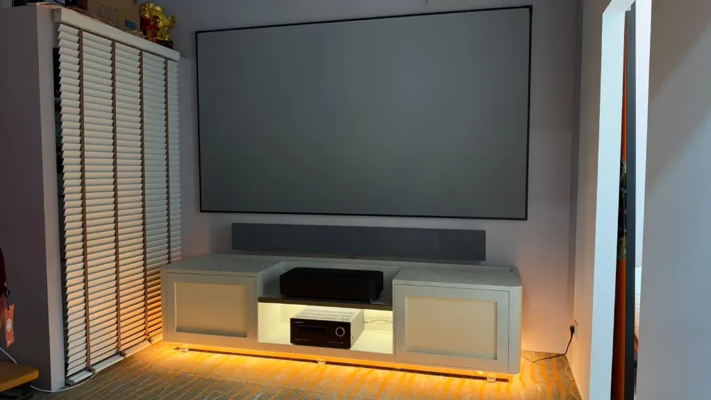 All-in-One TV Console for Epson LS970 Ultra Short Throw Projector