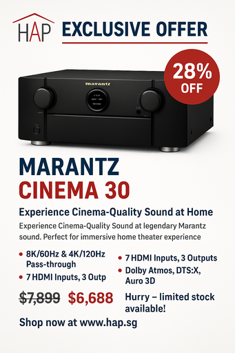 [Cinema30/N1B] Marantz CINEMA 30 | 11.4 Channel AV Receiver