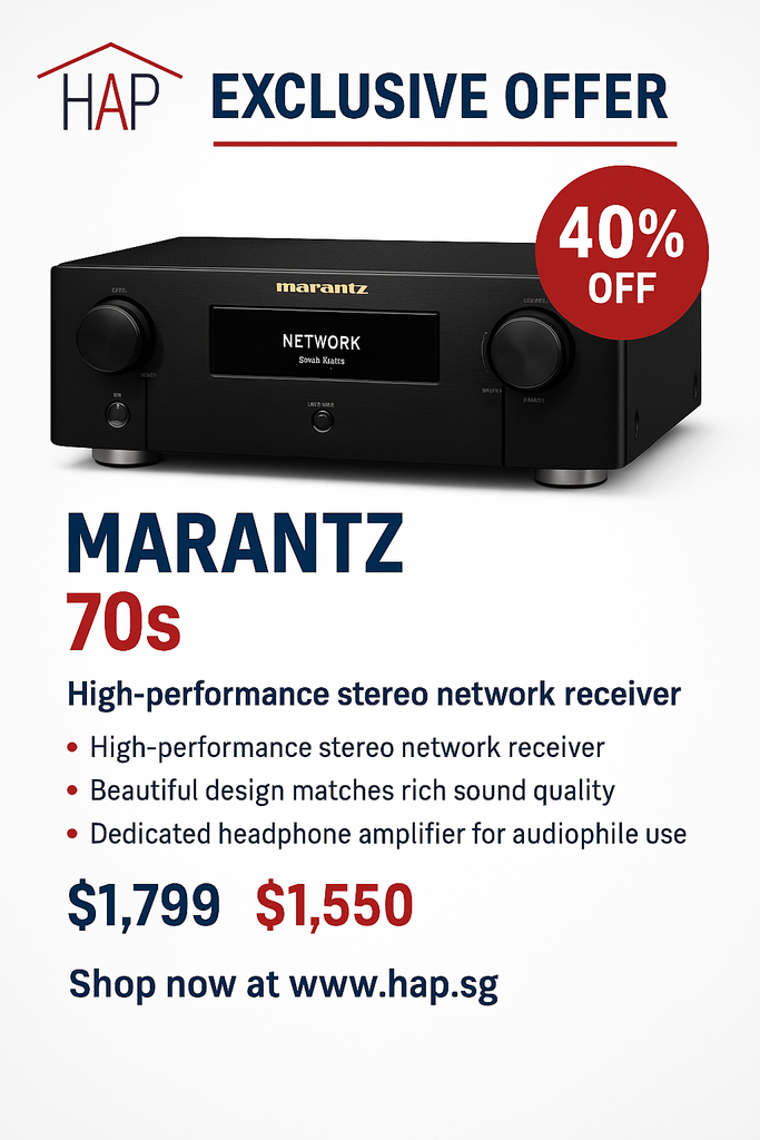 Marantz CINEMA 70 AV Receiver | Best Singapore Price | Limited Offer