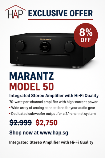 [MODEL50/N1B] Marantz MODEL 50 | D70W Integrated Stereo Amplifier with Custom HDAM