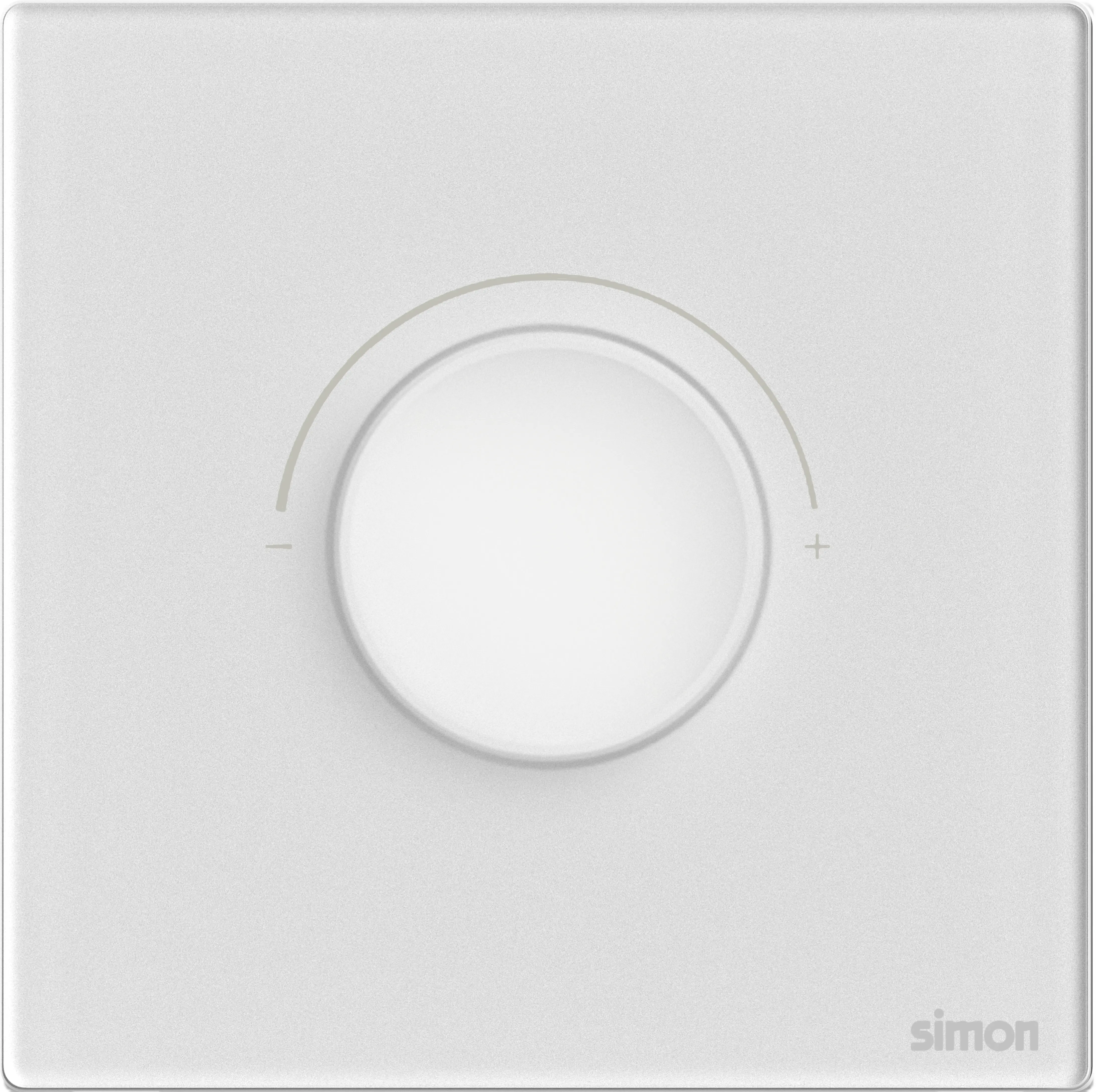 66E102G SIMON M7 Gem (Glass) Rotary 200W Dimmer (TRIAC)