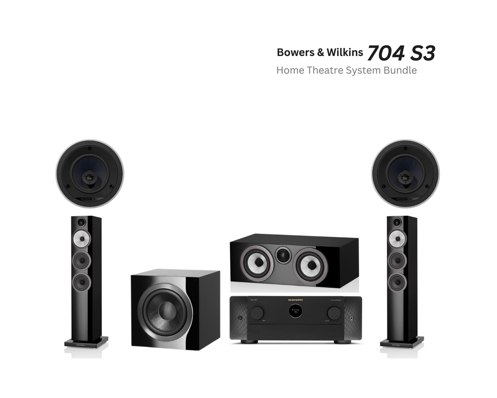 Bowers & Wilkins 704 S3 5.1 Home Theatre System for Small-Medium Room