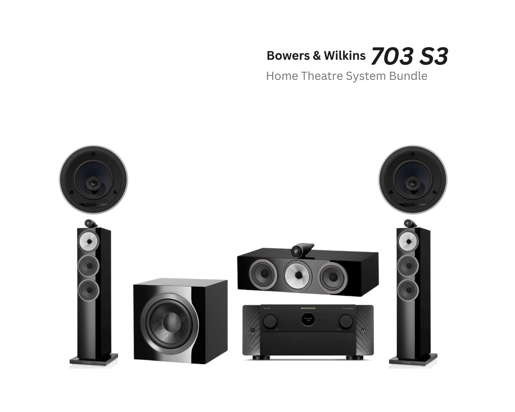 Bowers & Wilkins 703 S3 5.1 Home Theatre System for Mid-Large Room