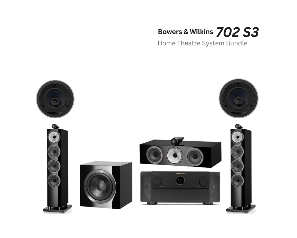 Bowers & Wilkins 702 S3 5.1 Home Theatre System for Large Room