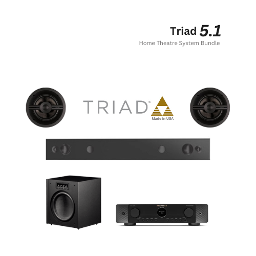 Triad 5.1 Surround Sound System for Family Room