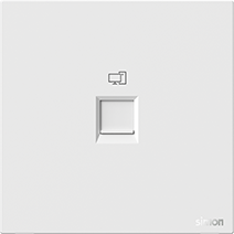 665218 Simon M7 Air Data Outlet (White)