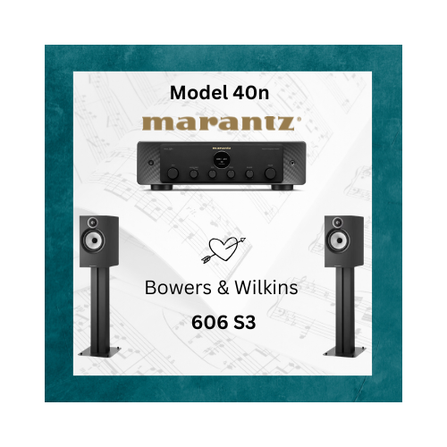 Hi-Fi Stereo Package Model40n + 606s3