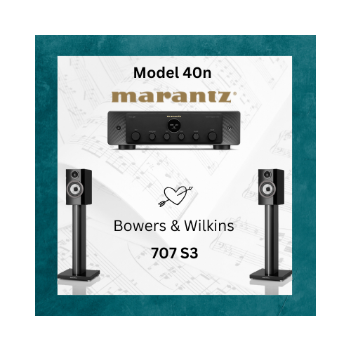 Hi-Fi Stereo Package Model40n + 707s3