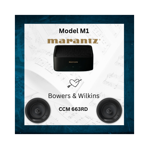 [MRMP_M1_CCM663RD] Multi-Room Music Package Model M1 + CCM663RD