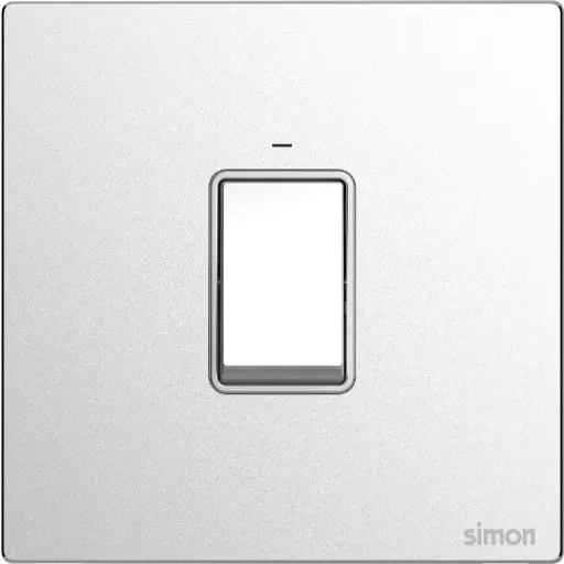 664523M SIMON M7 Metal 45A Double Pole Switch w/LED