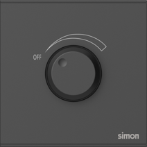72E104 SIMON E6 Rotary 1-10V Dimmer