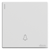 586301 SIMON M3 Doorbell Switch w/fluorescent