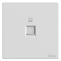 585218 SIMON M3 Data Outlet (White) | HAP