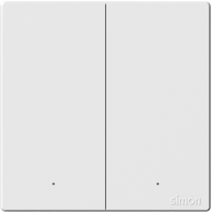 58E8006TY SIMON M3 2 Gang Smart Scene Switch